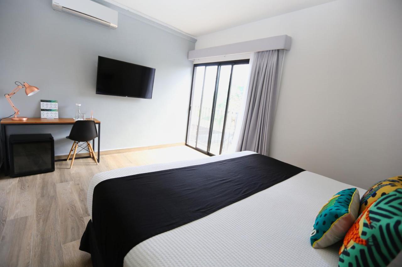 Hotel Casa Chukum Bacalar Exteriér fotografie A room at the hotel